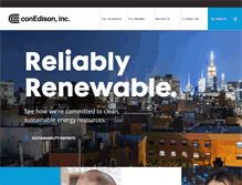 Tablet Screenshot of conedison.com